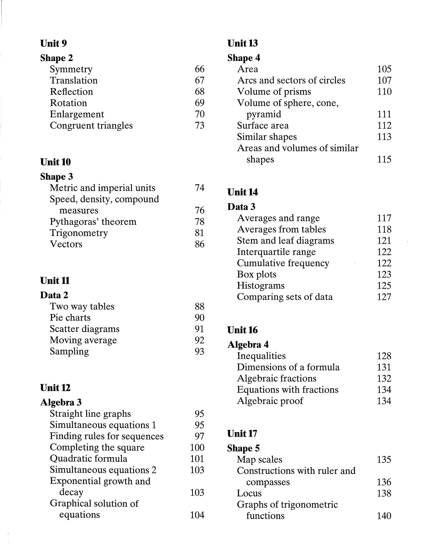 Essential Mathematics for GCSE - Higher - Homework Book